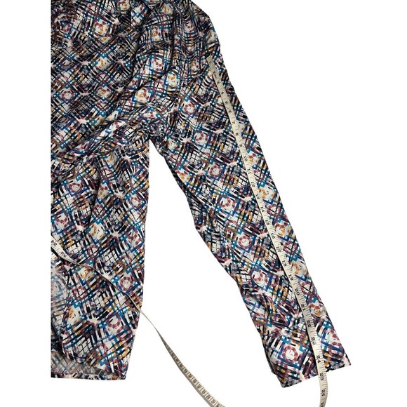 Robert Graham Mens Pinebrook Long Sleeve Button-Up Shirt Size 1XL 100% cotton - Picture 13 of 13